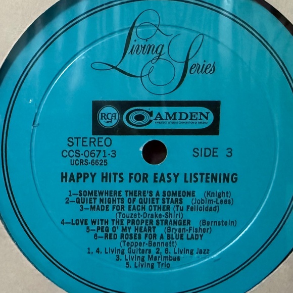 “Happy Hits for Easy Listening” Vinyl Records (5 Records) - Picture 9 of 13